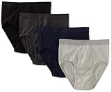 Dockers Men's 4-Pack Fly Front Brief