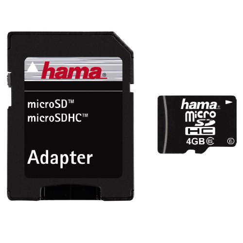 Hama High Speed Pro 4GB microSDHC Speicherkarte (Class 6, Adapter Mobile) Preisvergleich