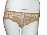 DEBORAH MARQUIT Beige Floral Lace Panties