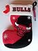 Chicago Bulls Christmas Stocking 17 Inch Bean Bottomed Stocking Fro Forever