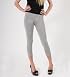 Active Basic Premium Leggings Set in Heather Grey, Charcoal, and Navy