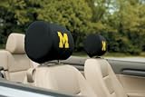 University of Michigan Wolverines Auto Headrest Covers