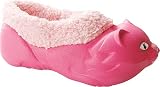 Polliwalks Girls' Kitty Furry Slip-on Shoes