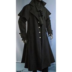 MITTELALTER KUTSCHERMANTEL GOTHIC MANTEL 5126 Gr. S-XXXL