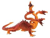Knights and Dragons- Four Headed Orange Dragon