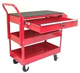 Excel TC301C-Red 36-Inch Steel Tool Cart, Red