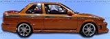 1991-1994 Nissan Sentra 2dr Xtreme Sideskirts