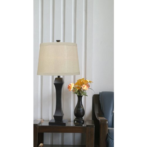 Kenroy Home 32121ORB Gemini 2 Pack Table Lamp Sets, Oil Rubbed Bronze