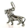 Low price Sterling Silver GROWLING LION Charm