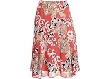Plus Emma James Clean And Simple Print Skirt