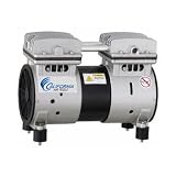 Buy 1 2 HP Ultra Quiet & Oil-Free Air Compressor Pump Motor by California