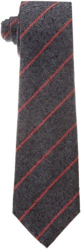 Psycho Bunny Men's Handmade Stripe Tie, Red, One Size