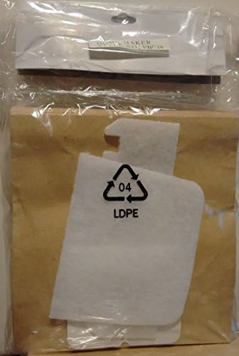 Avanti Homemaker HMC500 and HMC550 Vacuum Bags Model PBC10