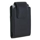 BlackBerry 9630 Leather Swivel Holster (Black)