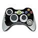 Dharma Black Design Skin Decal Sticker for the Xbox 360 Controller