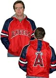 Anaheim Angels MLB Hooded Pop Over Jacket