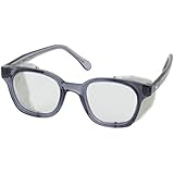 Bouton 249-5907-400 5900 Traditional Eyewear with Smoke Propionate Full Frame and Clear Anti-Scratch/Fog Lens