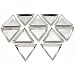 12 Triangle Bead Sorting Trays Jewelers Beading Tools