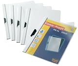 Produkt-Bild: Idena 300576 - Klemm-Mappe A4 weiss 5er