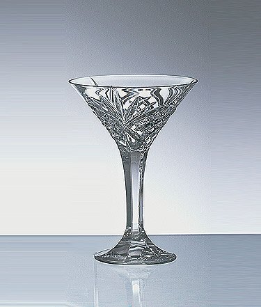Dublin Crystal Martini Glasses Set of 12