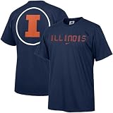 Nike Illinois Fighting Illini Navy Blue College Big T-Shirt