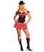 Sexy Cowgirl-Outfit f�r einen gelungenen Partyauftritt. Set besteht aus Kleid und Hut. Ohne Str�mpfe 
und Schuhe.