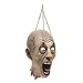 Foam Severed Head w/ Eyelid Chains