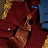 Deep Tone Solid Birdseye Dress Shirt