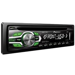 Pioneer DEH-142UB CD-/MP3-Player (USB 2.0, Tastenbeleuchtung gr�n, Displaybeleuchtung) wei�