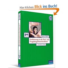 Einf�hrung in die Test- und Fragebogenkonstruktion