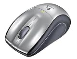 Logitech V320 Cordless Optical Mouse for Notebooks - Red