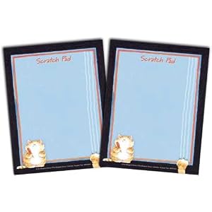 Leanin' Tree Scratch Pad Small Note Pad - Package of 2 Pads