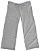Adult Womens Low Rise Flare Cut Jersey Capri Pants Heather Grey