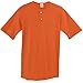 Augusta Sportswear 580 Two Button Baseball Jersey, XX-Large, Orange