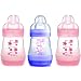 MAM 160ml Ultivent Bottle Triple Pack (Pink)