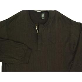 Mens Claiborne Pullover Long Sleeve Shirt
