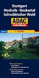 ADAC FreizeitKarte, Bl.23, Stuttgart, Hochalb, Neckartal, Schw&auml;bischer Wald: Reiseinfo & Register: Freizeitf&uuml;hrer, Ortsregister mit Postleitzahlen - .. - landschaftlich sch&ouml;ne Strecken - ADAC Kartografie