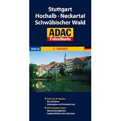 ADAC FreizeitKarte, Bl.23, Stuttgart, Hochalb, Neckartal, Schw�bischer Wald: Reiseinfo & Register: Freizeitf�hrer, Ortsregister mit Postleitzahlen. ... landschaftlich sch�ne Strecken
