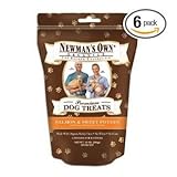 IMAGE OF Newman's Own Organics Premium Dog Treats, Salmon & Sweet Potato, 10-Ounce Bags ( Value Bulk Multi-pack)