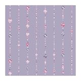 York Wallcoverings Disney Kids DK5981 Beaded Curtain Wallpaper, Purple