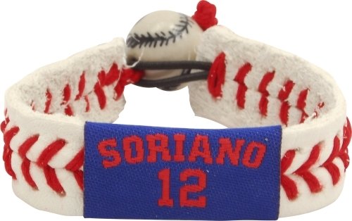 Chicago Cubs Gamewear Classic Alfonso Soriano #12 Bracelet