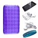 Ipod Touch 2g 3g Purple Candy Gloss Skin + Clear Screen Protector + Car Charger + Wall Charger + Wristband