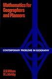 Mathematics for geographers and planners