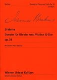 Sonata G Major op. 78Edited from the autograph and the original editionviolin and piano