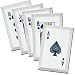Throwing Cards Set Royal Flush Spades Ninja Thrower