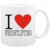 New  I Love Weightlifting  Classic Mug Sports