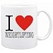 New  I Love Weightlifting  Classic Mug Sports