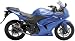 Two Brothers Racing M-2 Small Oval V.A.L.E. Slip On Exhaust System Carbon Fiber 2008 Kawasaki Ninja 250R