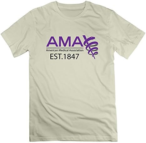 FJSC Men's American Medical Association AMA Established 1847 T-Shirt Natural X-Small
