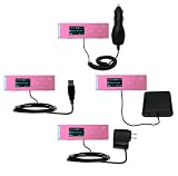 Road Warrior Kit for the Samsung U3 includes a Car & Wall Charger AND USB cable AND Battery Extender - Gomadic Brand w/ TipExchange Technology